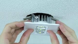 Serenga 2 escape route lighting - Recessed replacement battery