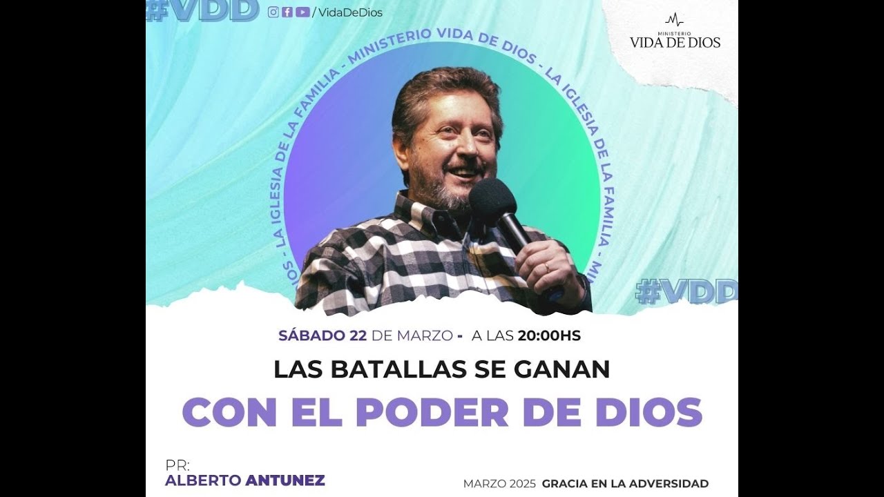 Las batallas se ganan con el poder de Dios - Ministerio Vida de Dios ...