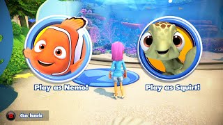 Lets Play - Rush A Disney Pixar Adventure, Finding Dory - Coral Reef, Play As Nemo