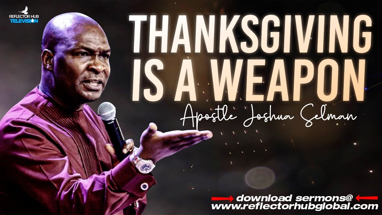 APOSTLE JOSHUA SELMAN Release A THANKSGIVING WORSHIP To GOD That Made KOINONIA GLOBAL CRIED