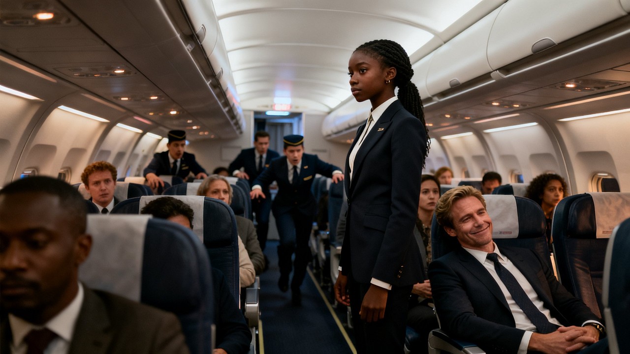 A Passenger Takes a Young Billionaire’s Seat — Moments Later, the Crew Steps In