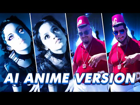 Skibidi dom dom yes yes but AI Anime Version (Wednesday Remix)