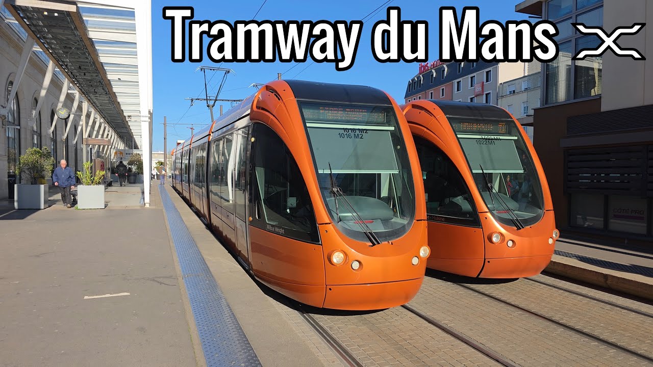 Tramway du Mans | Le Mans | Alstom Citadis | Pays de la Loire | France