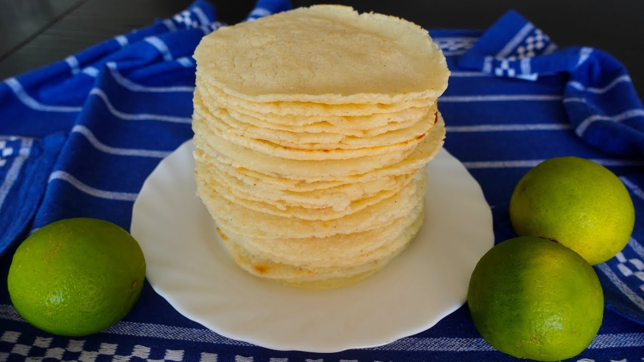 Homemade Corn Tortillas Easy 3 ingredient Recipe for Perfect