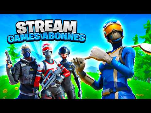 [LIVE/FR] Fortnite grind Ranked et Games Abonnes