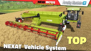 FS22 ★ NEXAT Vehicle System [UPDATE] - Farming Simulator 22 New Mods Review 2K60