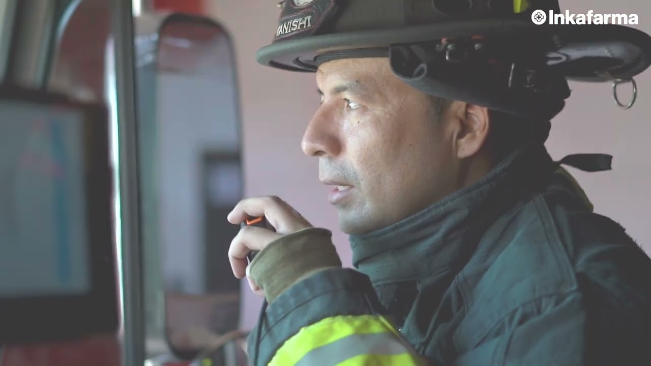 Fotograma de Convenio Inkafarma y Patronato Nacional de Bomberos