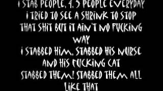 ICP I Stab People Lyrics