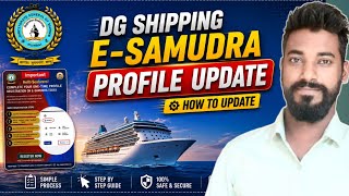 How to Ragistration on DG Shipping E-Samudra Portal 2026 || E Samudra DG Shipping #dgshipping 