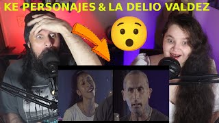 REACCIÓN LA DELIO VALDEZ Y KE PERSONAJES ADIÓS AMOR