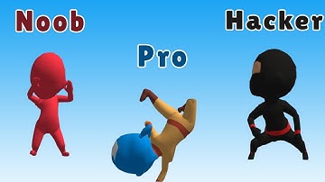 NOOB vs PRO vs HACKER - FunRace 3D