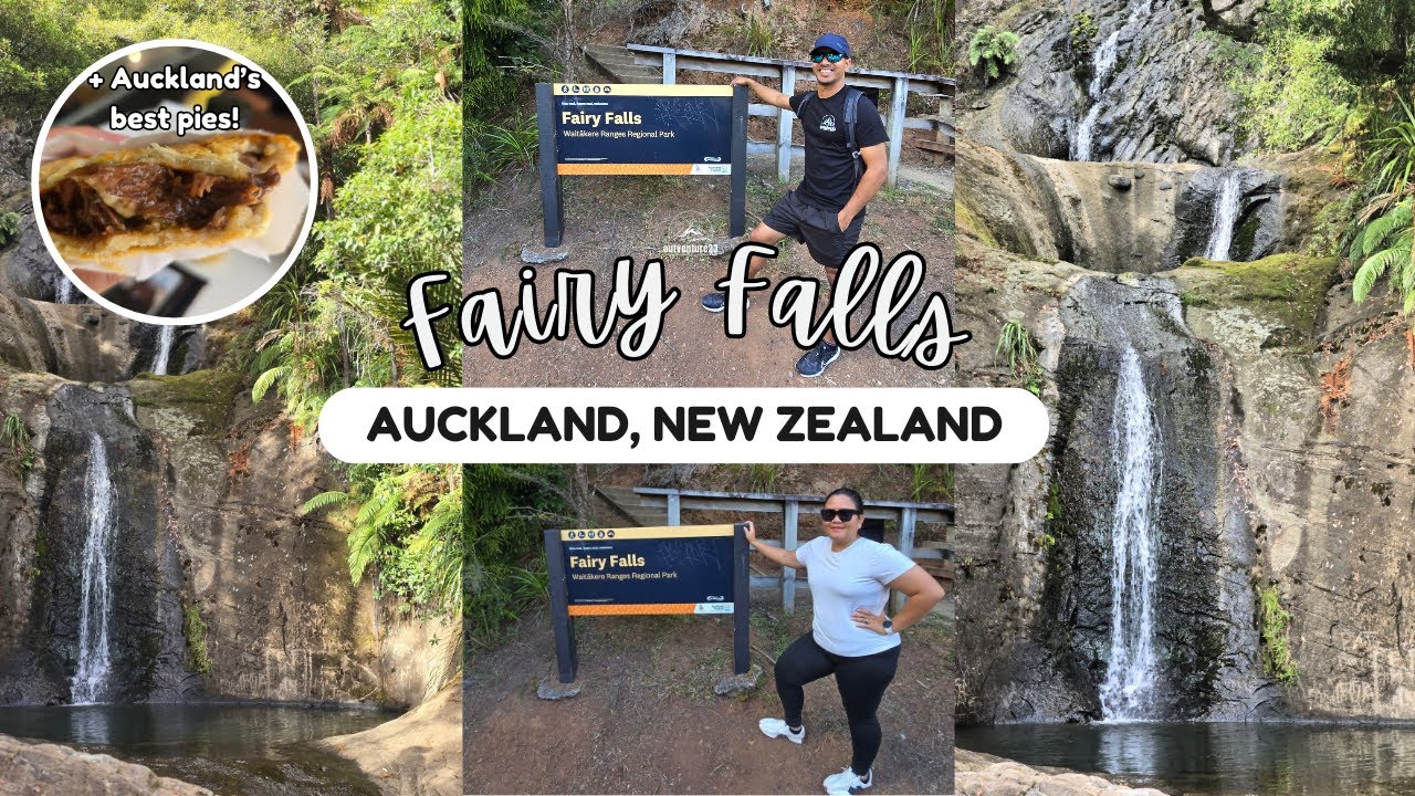 Fairy Falls Walk, Auckland New Zealand + Best Pies in Auckland | Hidden Gem | Nature ASMR | 4K