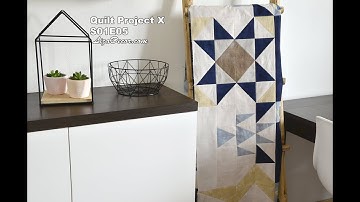 Quilt Project - Tutorial S01E05 - Patchwork Block Half Square & Half Rectangle