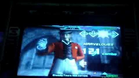 OMEGA AAAs Bloody tears (EXPERT) on DDR SuperNOVA 2