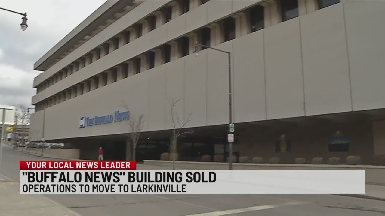 Buffalo News building being sold, Uniland to redevelop downtown structure -  YouTube