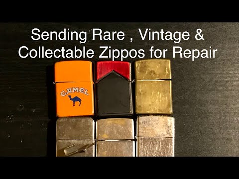 How To Send Rare , Vintage & Collectable Zippos In For Repair.