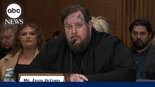 Watch Jelly Roll deliver testimony at Senate hearing on fentanyl bill