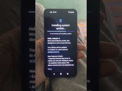 how to update Android version 💯✅ Pixel 5 , 4a ,4xl ,6,7,8 #update #shorts