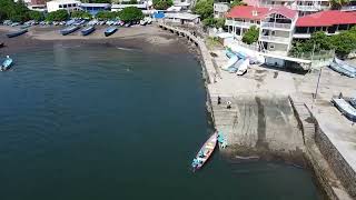 En El Salvador Isla Meanguera del Golfo un paraíso