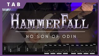 HammerFall - No Son of Odin | [TAB + Guitar Cover]