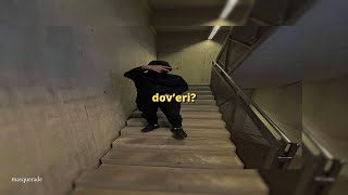 Video thumbnail of "sacky, baby gang - dov’eri? (sped up)"