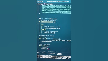 manage threads in python