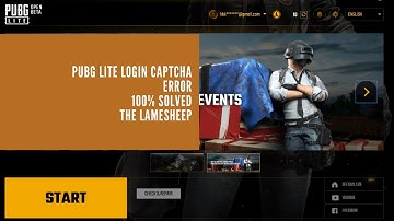 PUBG Lite login Captcha error solved 100% Fix | Please confirm the Captcha