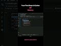 Season 1 Lesson 22 Part 5 Your First Steps in Python Elif Mastery