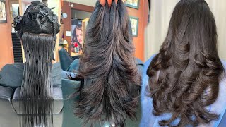 Advanced Signature Hair Cut/step by step/easy/way Layer &#step #haircut #layer #youtube