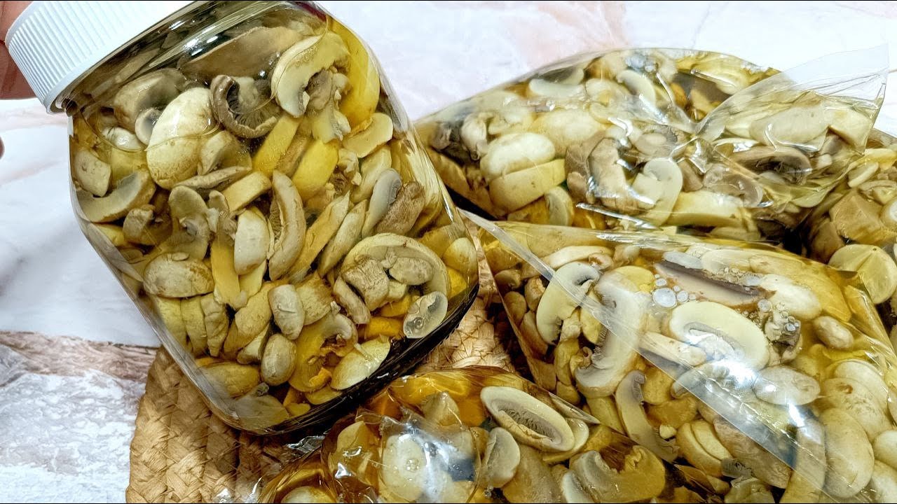 الطريقة الصحيحة لتخزين المشروم (الفطر) الفريش في الثلاجة والفريزر