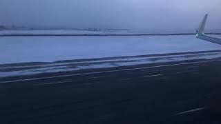 S7 Airlines A321 Landing at Irkutsk
