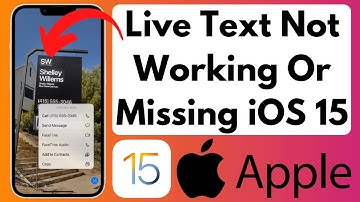 How To Fix Live Text Not Working Or Missing On iPhone & iPad In iOS 15