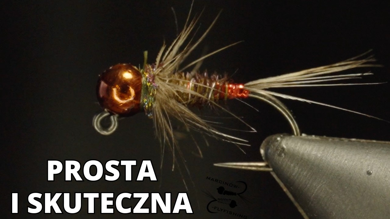 SKUTECZNA MUCHA na Pstrąga | Czerwony celownik | Krok po kroku