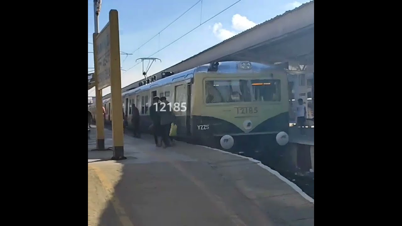 12185 LOCAL | CHENNAI BEACH | GUMMADIPUNDI | SUBURBAN TRAIN | EMU | SOUTHERN RAILWAY | 