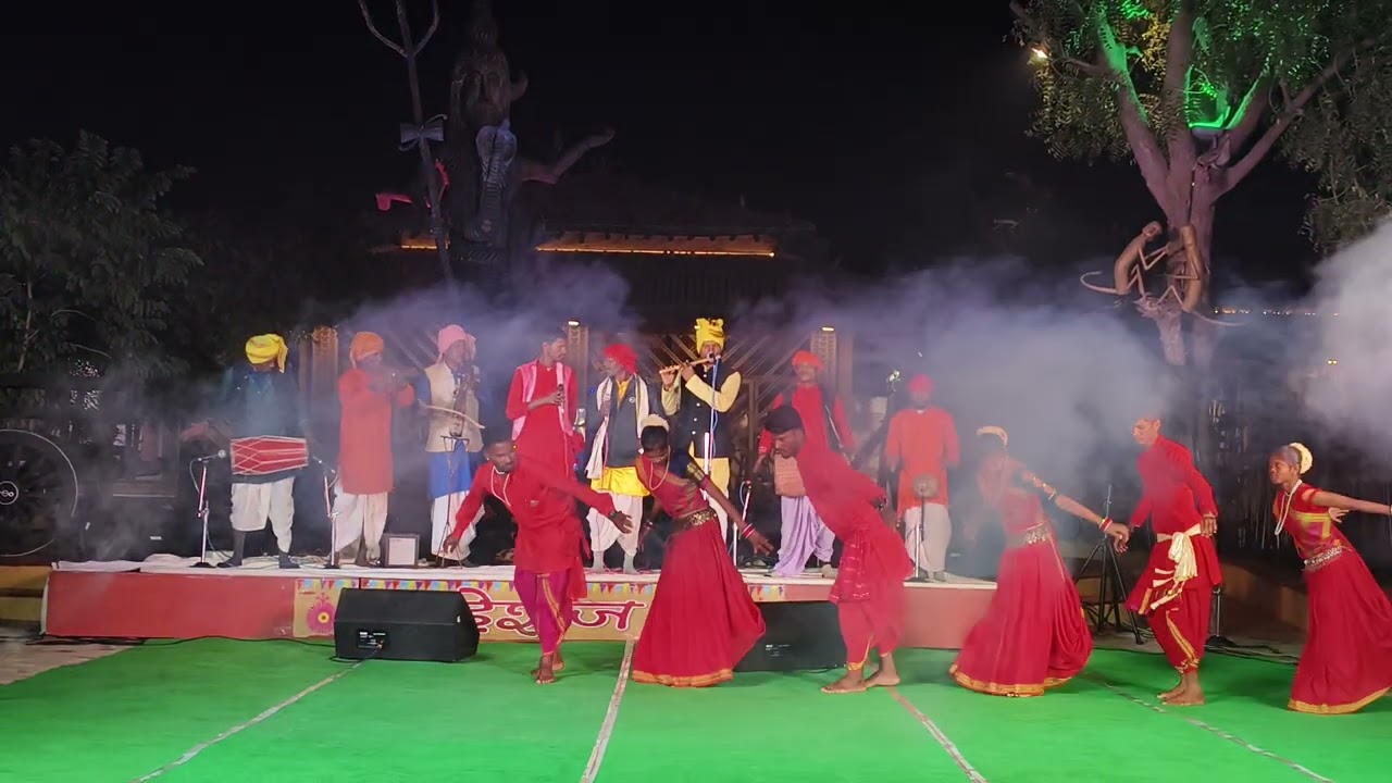 विकाडा खड़ा नृत्य । पचम सिंह पररते एवं साथी अनुपपुर 