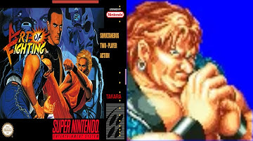 Art of Fighting - Jack Turner USA - SNES Gameplay