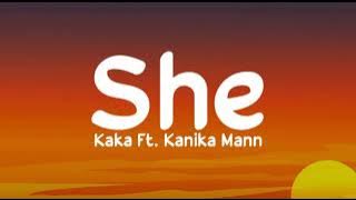 She (lyrics) - kaka ft. Kanika Mann | Pallet Drum Production | Live For Songs | New Haryanvi Song