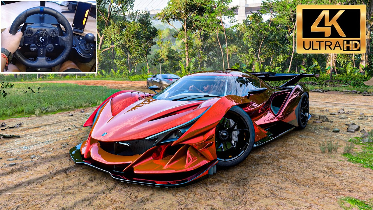 1523HP APOLLO INTENSA EMOZIONE - Forza Horizon 5 | Logitech G923 Steering Wheel