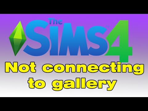 Sims 4 not connecting to gallery not working, Sims 4 stuck on loading screen and