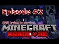 Minecraft Hardcore! Ep. #2 (Still trying to survive) - Bedrock Edition