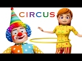 Funny Little Babies Visiting Circus | Zool Babies Kids Songs | Cartoon Animation For Children