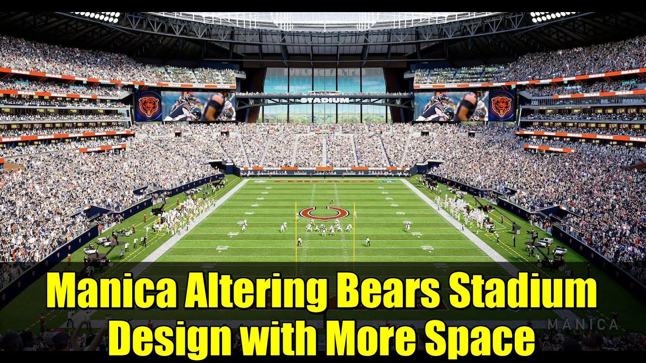 Маника меняет дизайн стадиона «Медведей», увеличивая пространство