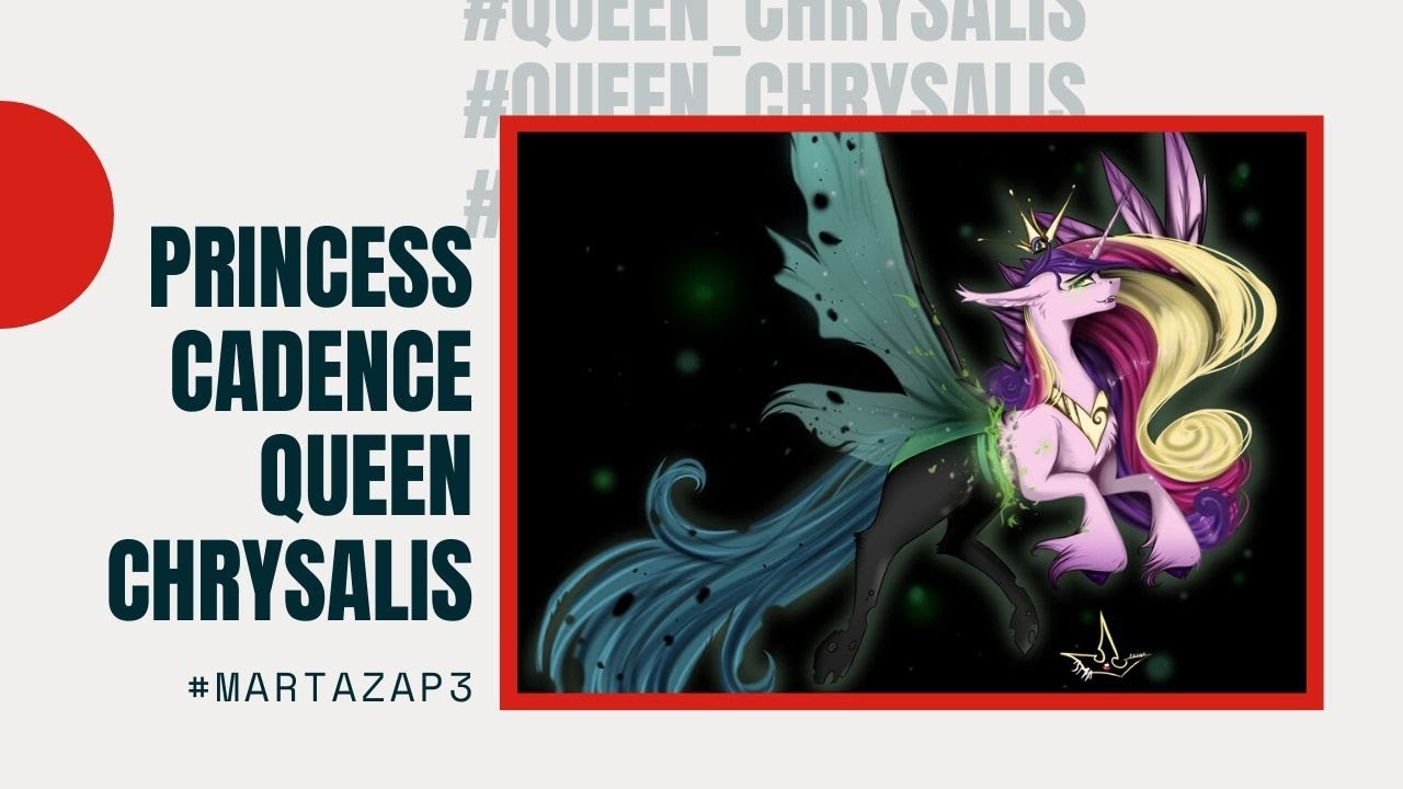 SpeedPaint mlp fanart:  Queen Chrysalis transformation