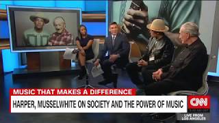 Ben Harper & Charlie Musselwhite on CNNi