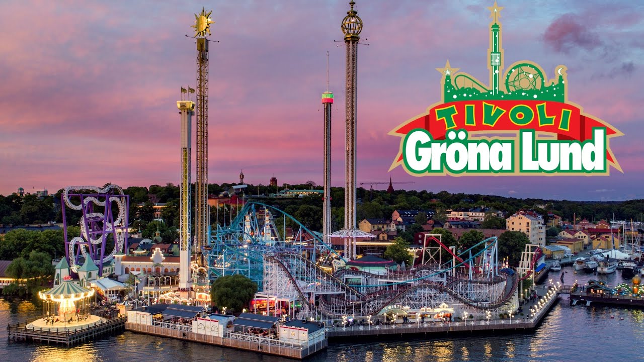 Gröna Lund Walkthrough July 2022 [with Captions] 🇸🇪
