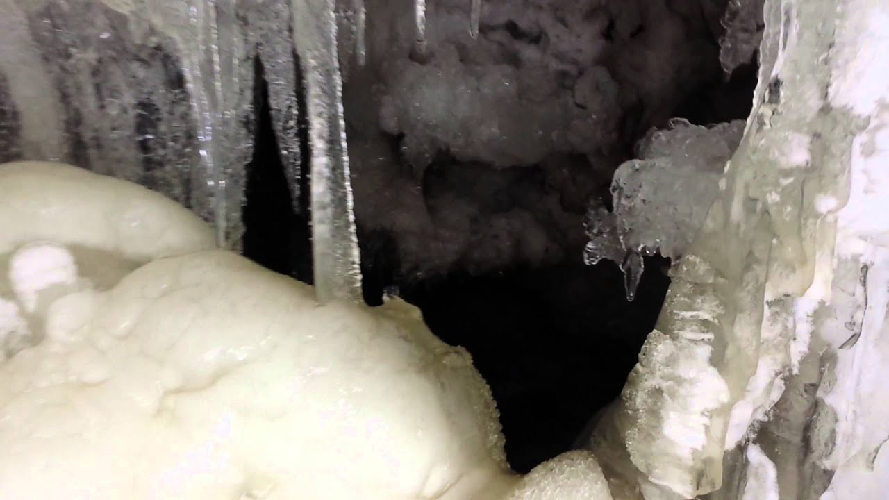 Hungarian Falls frozen in The Winter - U.P. of Michigan