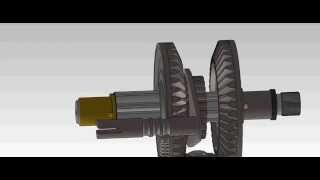 Internal Gear Shaft Assembly SolidWorks Animation
