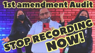YOU CAN’T RECORD!