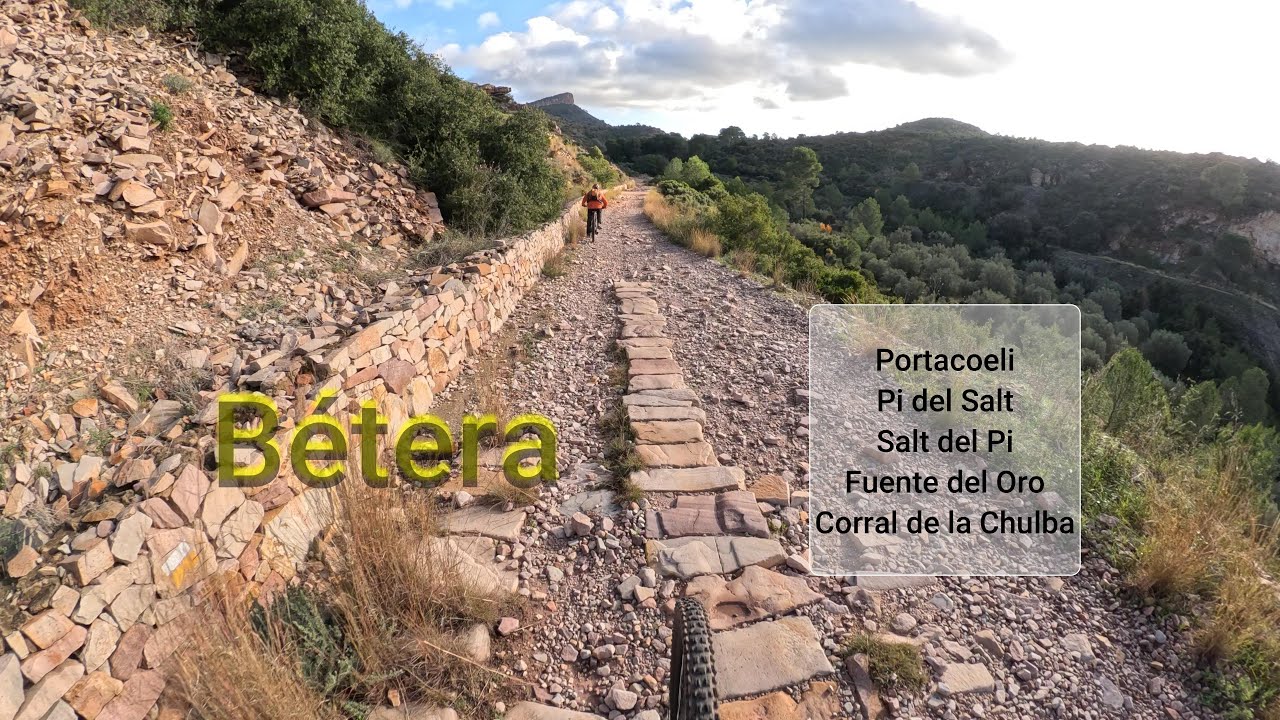 Sendas  x BÉTERA / BETERA -  PORTACOELI / PORTACELI  SALT DEL PI FUENTE DEL ORO CORRAL DE LA CHULBA