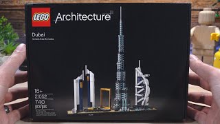 Pure build 🔊 LEGO Architecture Dubai (skyline) 21052